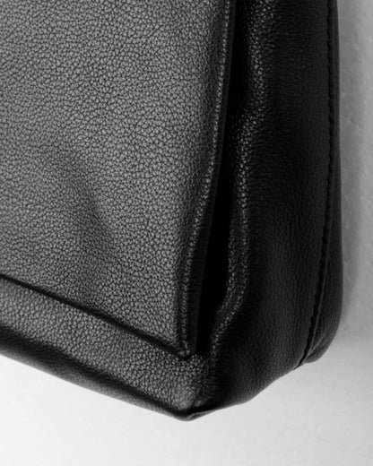 ♠♥LEATHER FLAP SHOULDER BAG