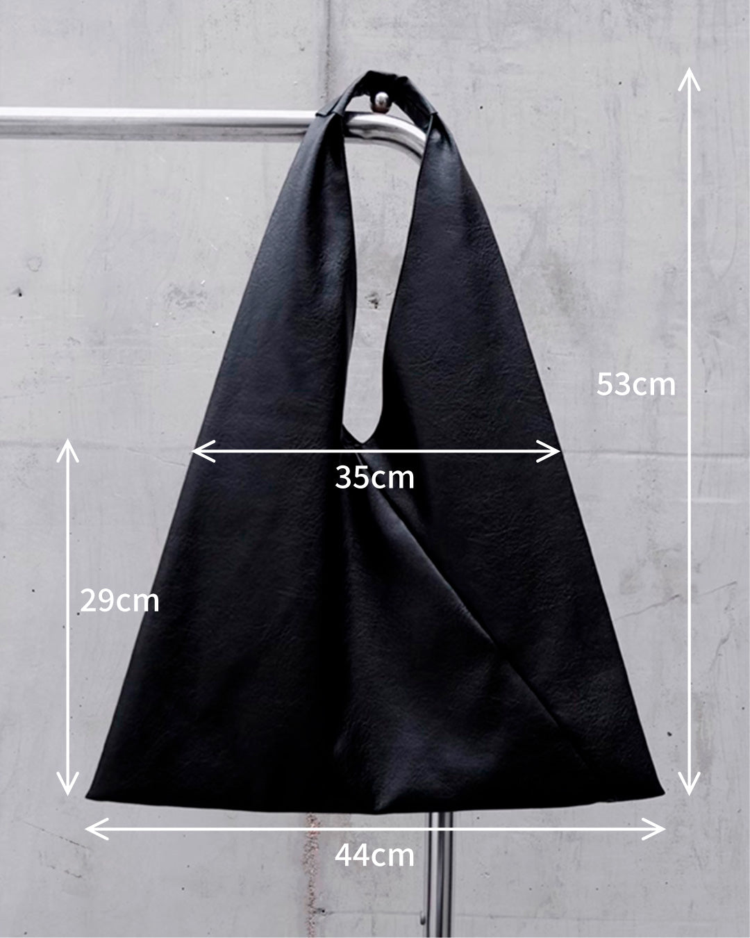 EUC! Unique Triangular Black Felt purchases Bag