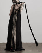 ♠♥HAND-WOVEN TASSEL ROPE BELT