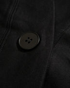 ♠♥COTTON ASYMMETRY DRAPE CARDIGAN