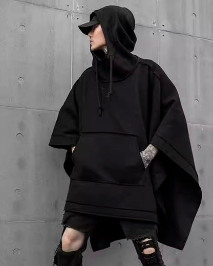 ♠♥HOODED PONCHO