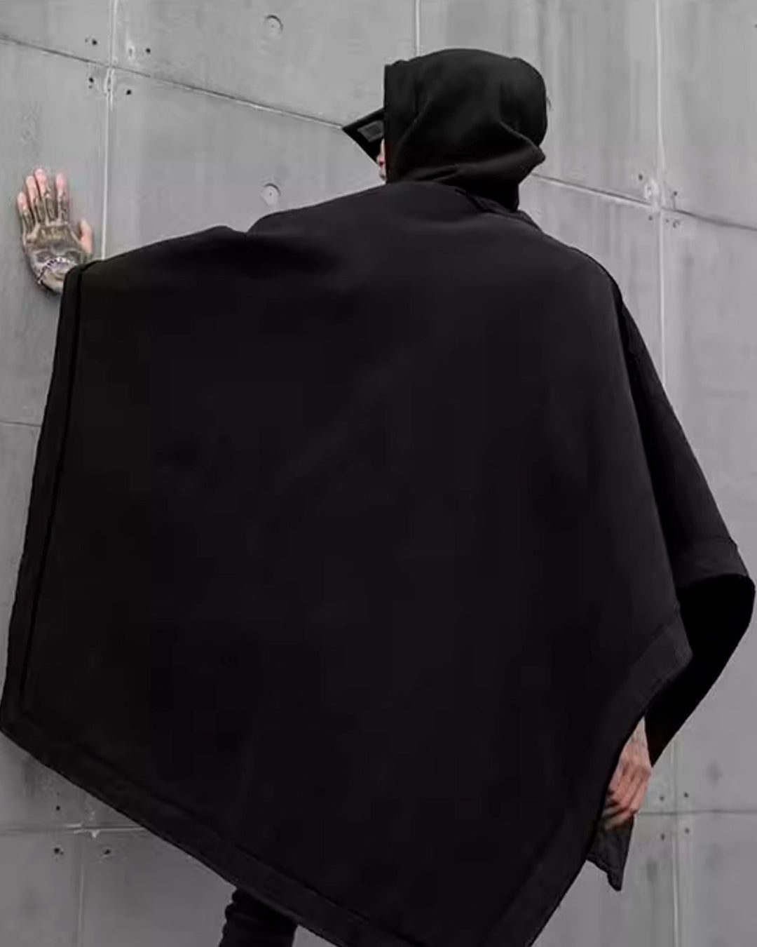 ♠♥HOODED PONCHO