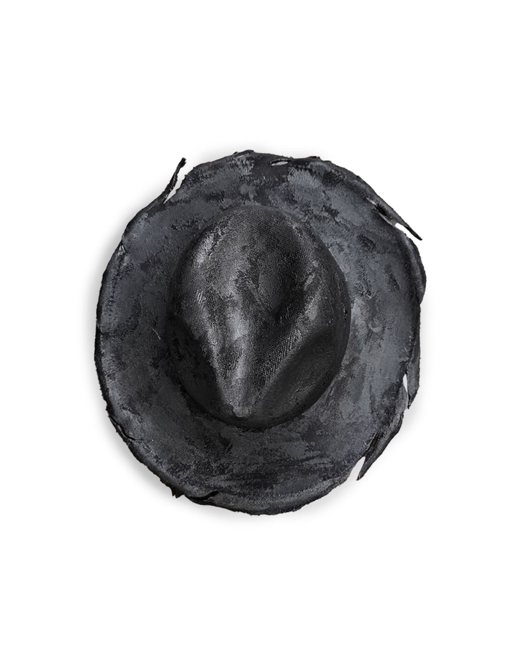 ♠♥VINTAGE TEXTURE DAMAGED BRIM HAT
