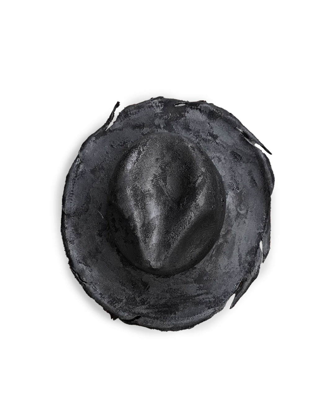 ♠♥VINTAGE TEXTURE DAMAGED BRIM HAT