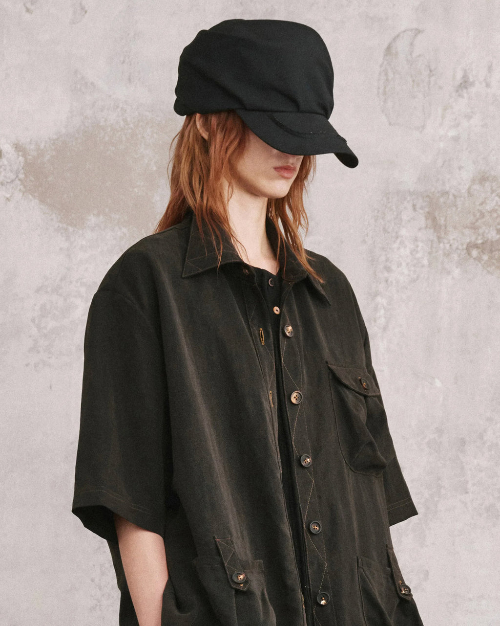♠♥DRAPED SPIRAL CAP