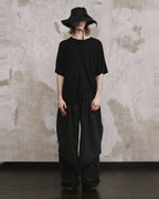 ♠♥DRAPED VEIL WIDE BRIM HAT