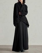 ♠♥JACQUARD HAORI CLOAK JACKET