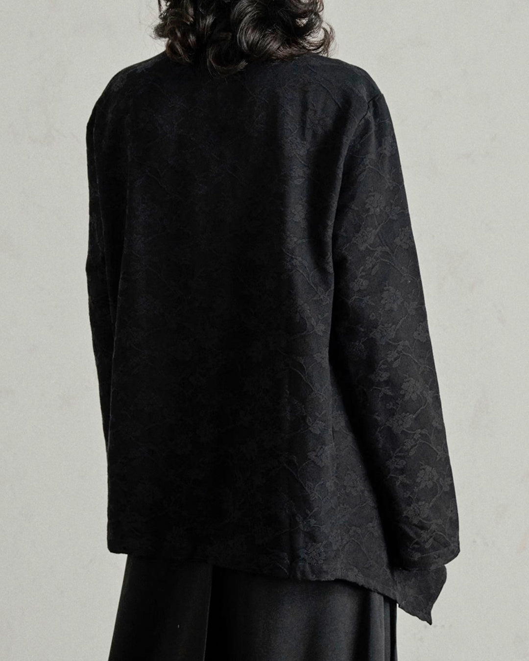 ♠♥JACQUARD HAORI CLOAK JACKET