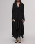 ♠♥ZIGZAG HEM TAILORED JACKET
