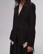 ♠♥ZIGZAG HEM TAILORED JACKET