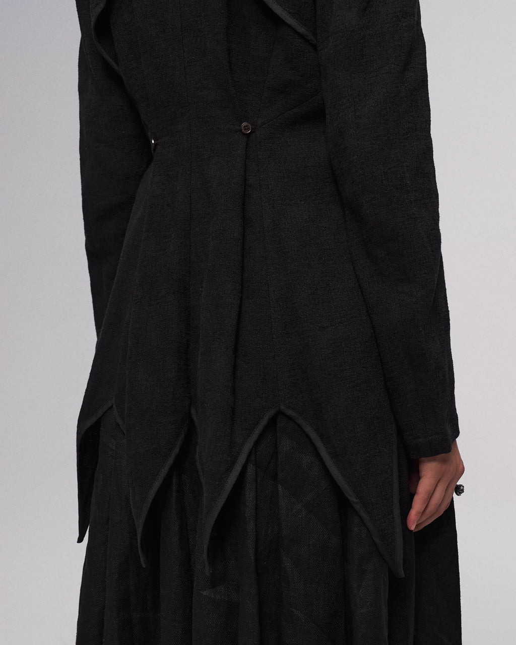 ♠♥ZIGZAG HEM TAILORED JACKET