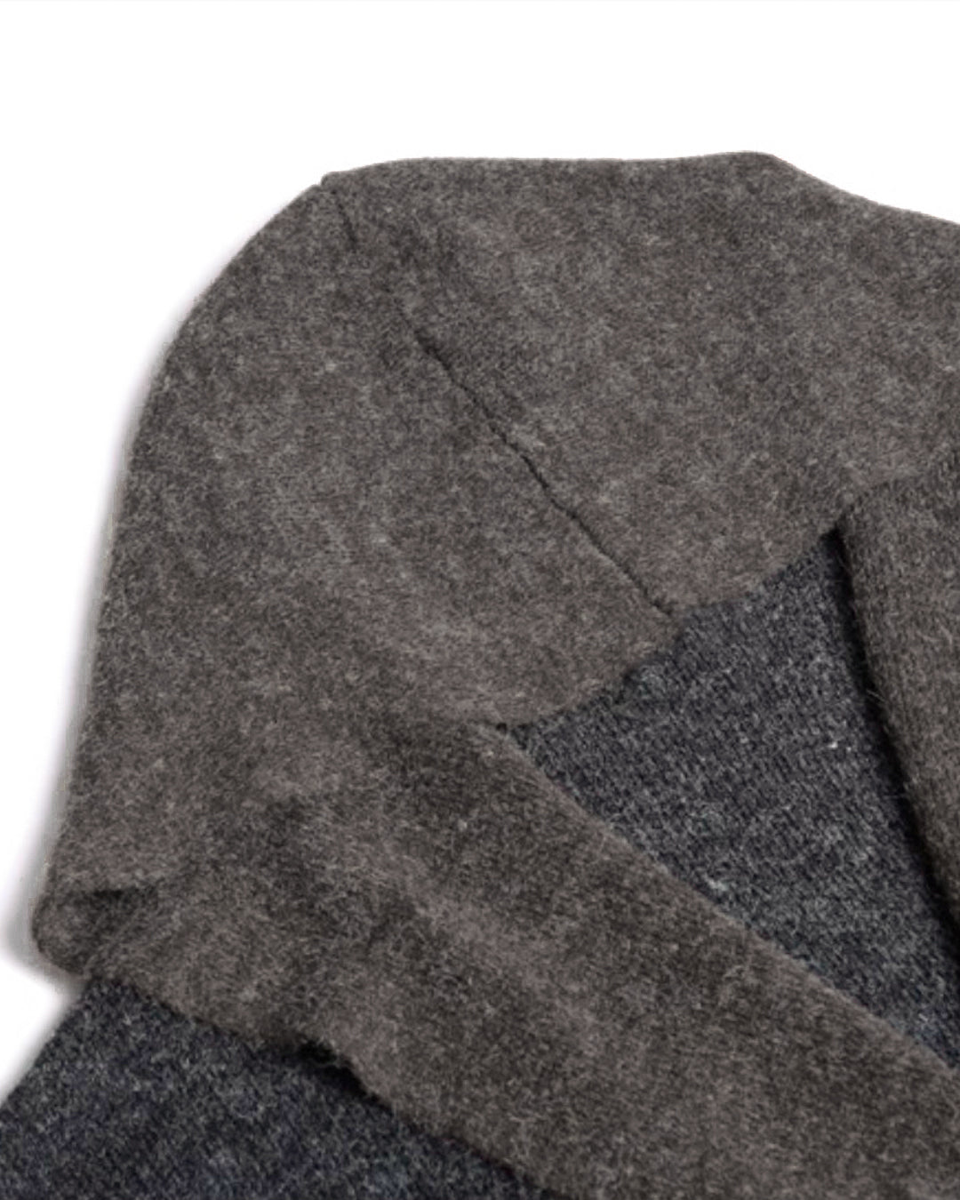 ♠♥CONTRAST COLOR LONG KNIT CARDIGAN