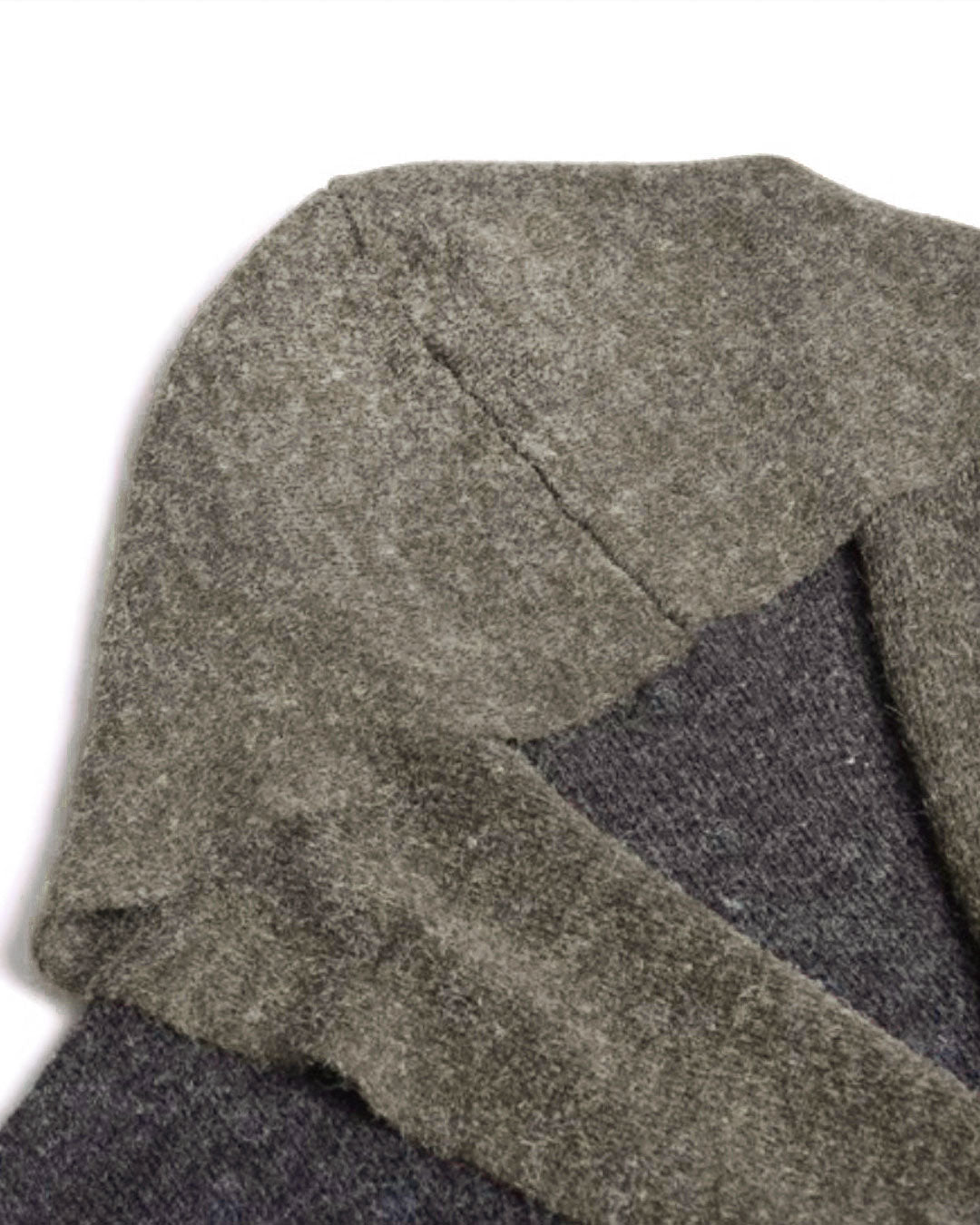 ♠♥CONTRAST COLOR LONG KNIT CARDIGAN