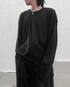 ♠♥LIGHT KNIT OVERSIZED LONG SLEEVE