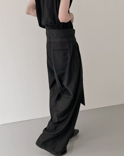 ♠♥HIGH WAIST WIDE PANTS