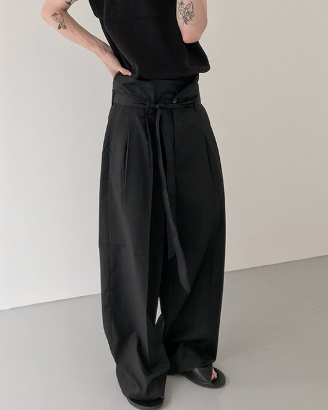 ♠♥HIGH WAIST WIDE PANTS