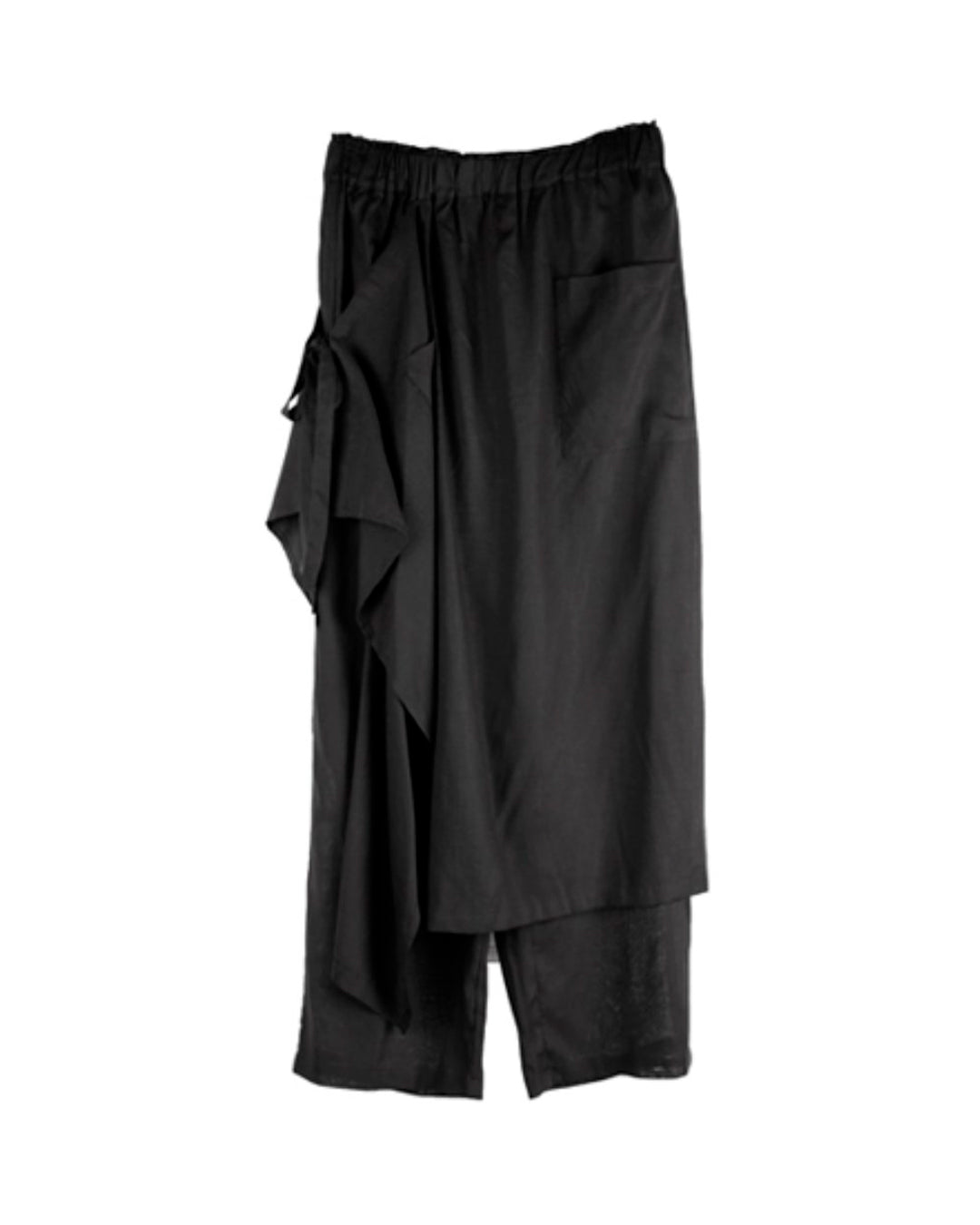 ♠♥ LINEN LAYERD WRAP PANTS