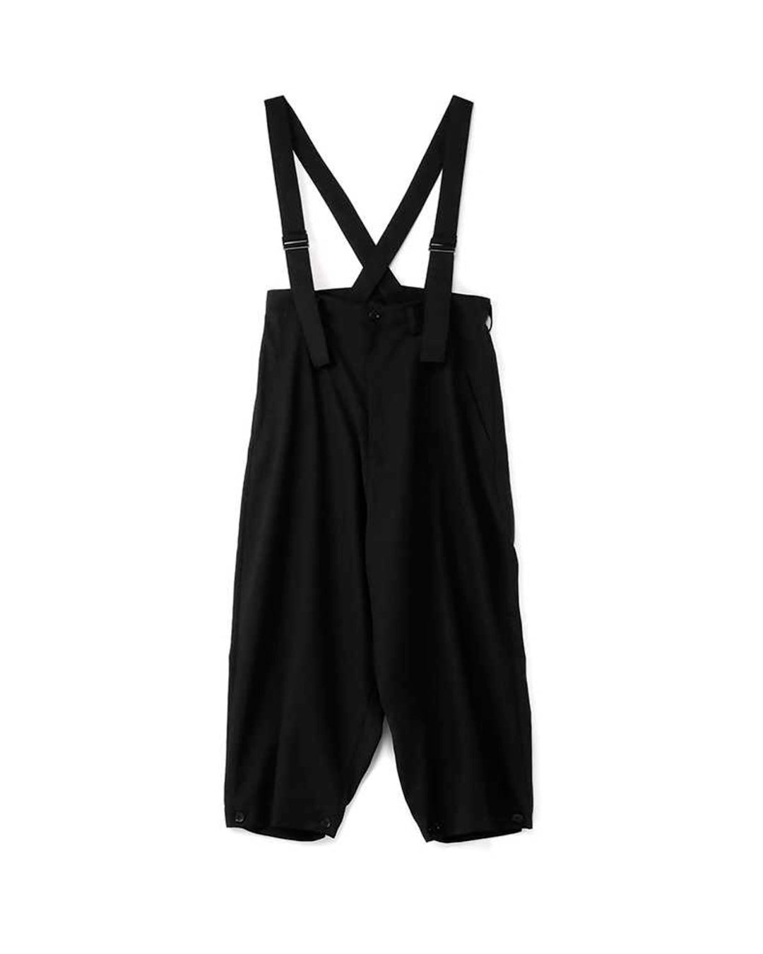 ♤♥SUSPENDER WIDE PANTS – Black Gravity