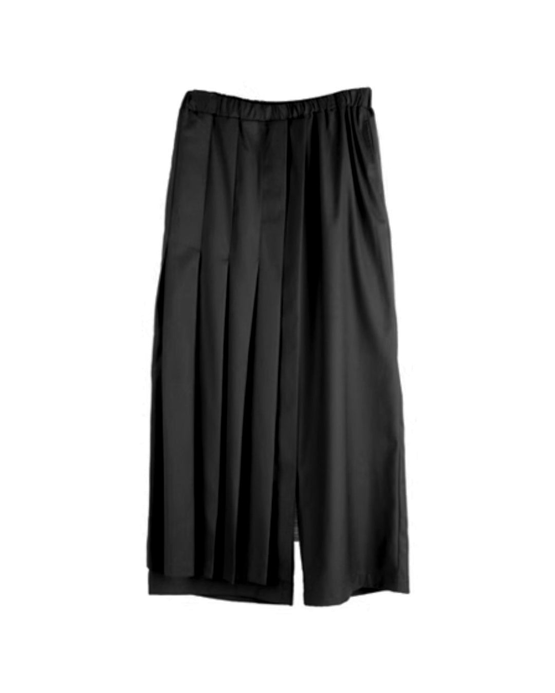 ♠♥ ONE SIDE PLEATS WIDE PANTS