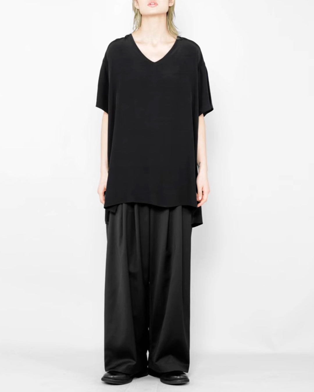 ♠♥ THREE TUCK WIDE PANTS