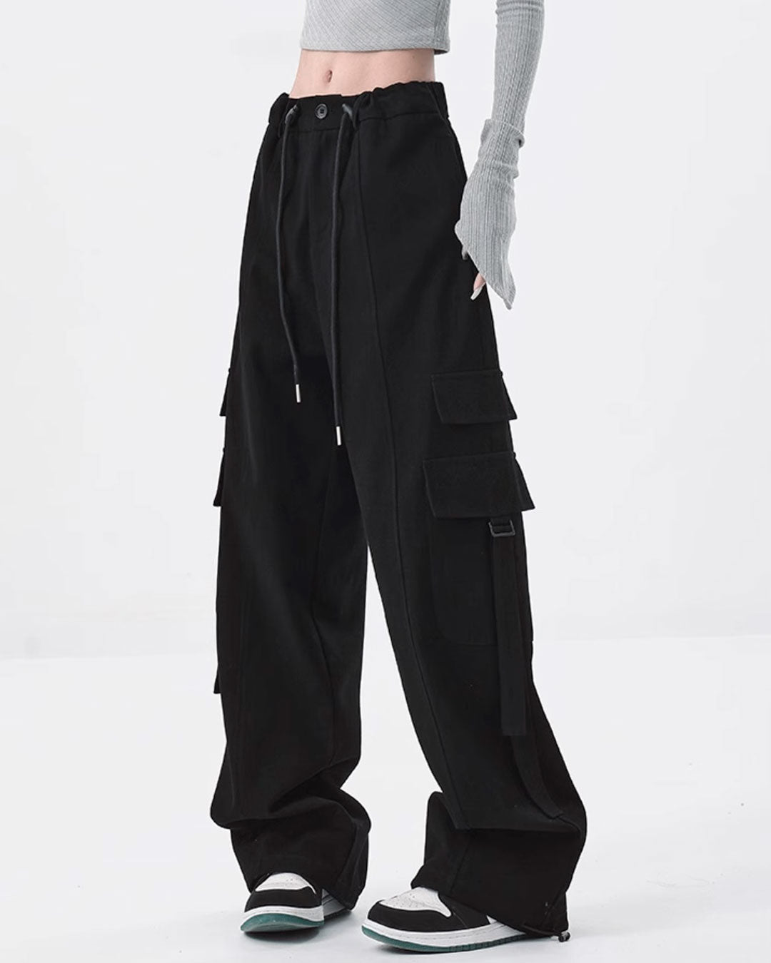 ♠♥CARGO WIDE PANTS