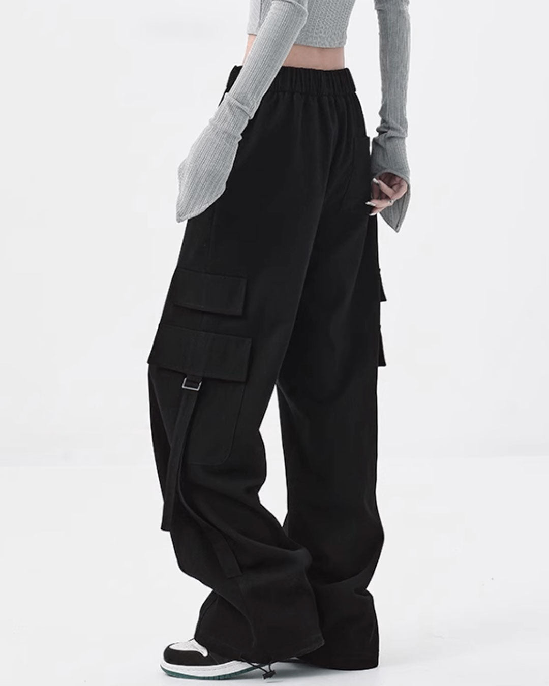 ♠♥CARGO WIDE PANTS