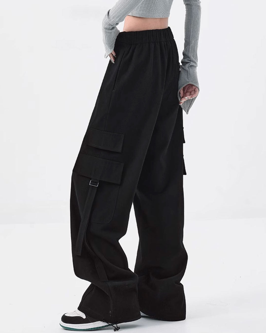 ♠♥CARGO WIDE PANTS