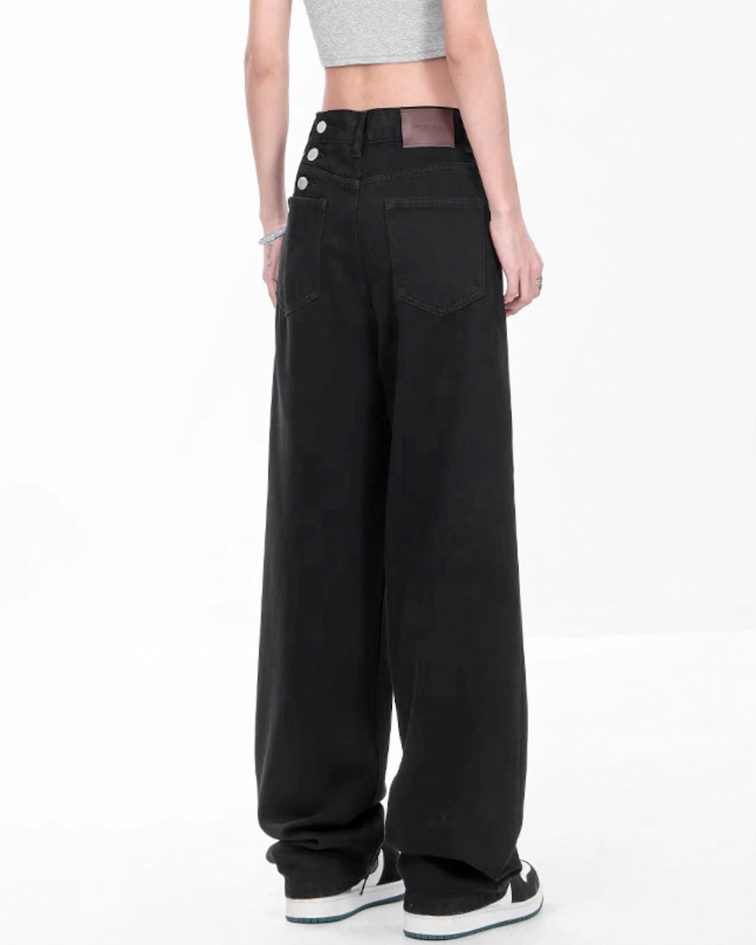 ♠♥DEEP DRAPE BLACK DENIM