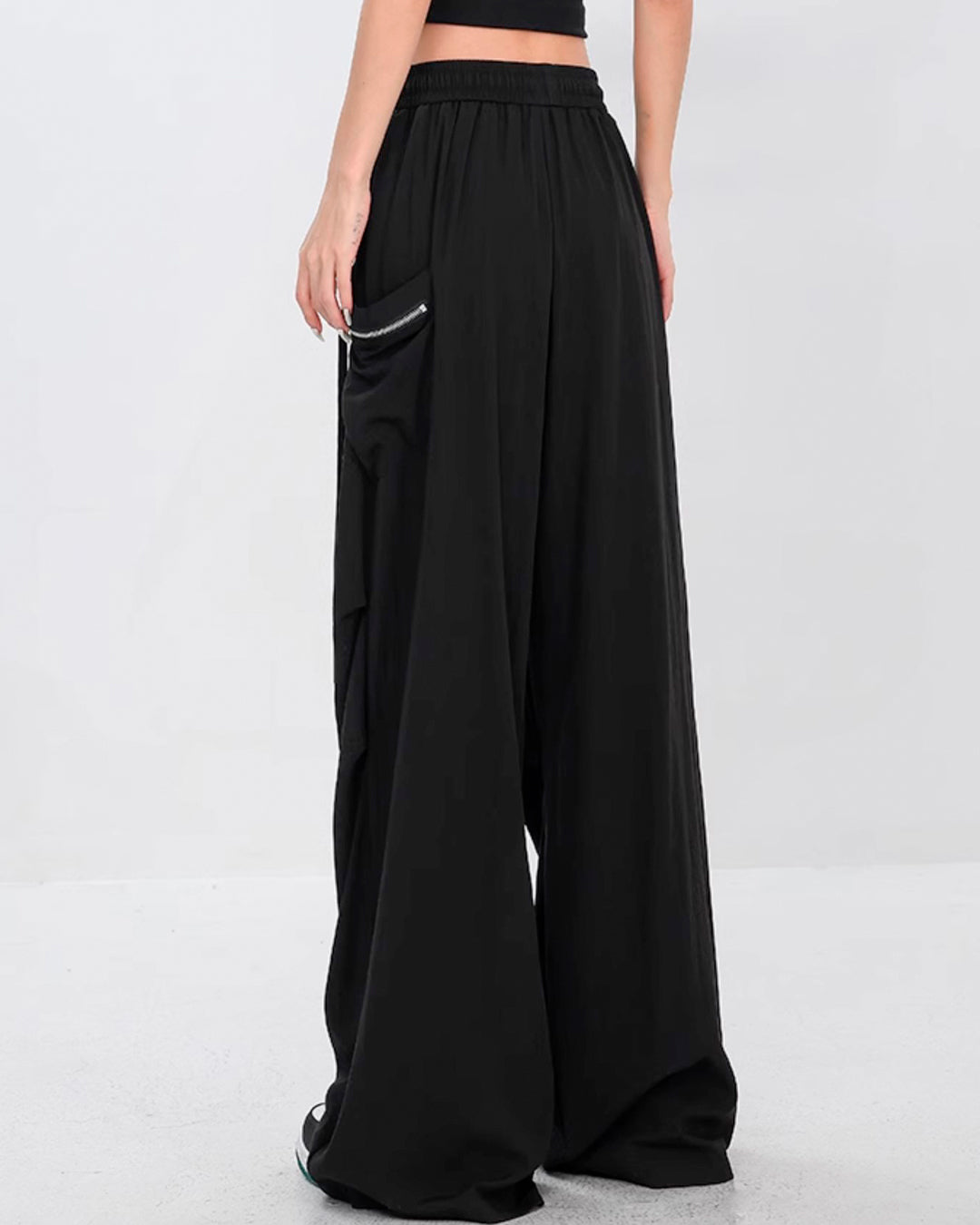 ♠♥SIDE CARGO WIDE PANTS