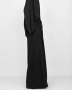 ♠♥WAIST CORD DRAPED WIDE PANTS