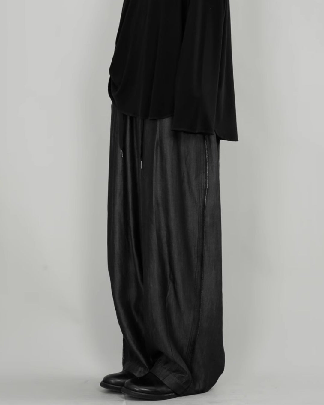 ♠♥SILK-LIKE VOLUME FLOW PANTS