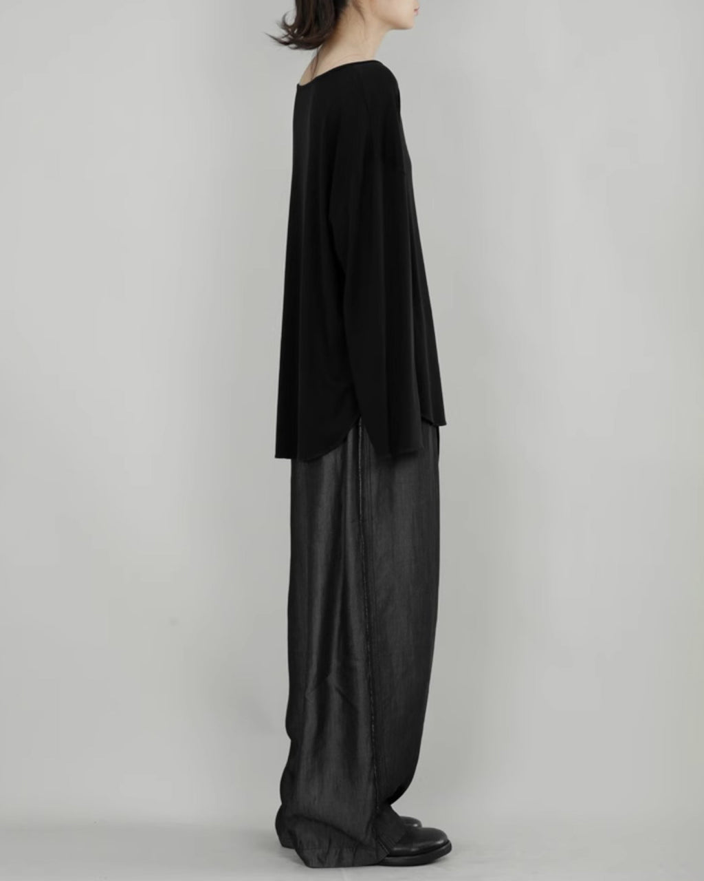 ♠♥SILK-LIKE VOLUME FLOW PANTS