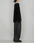 ♠♥SILK-LIKE VOLUME FLOW PANTS
