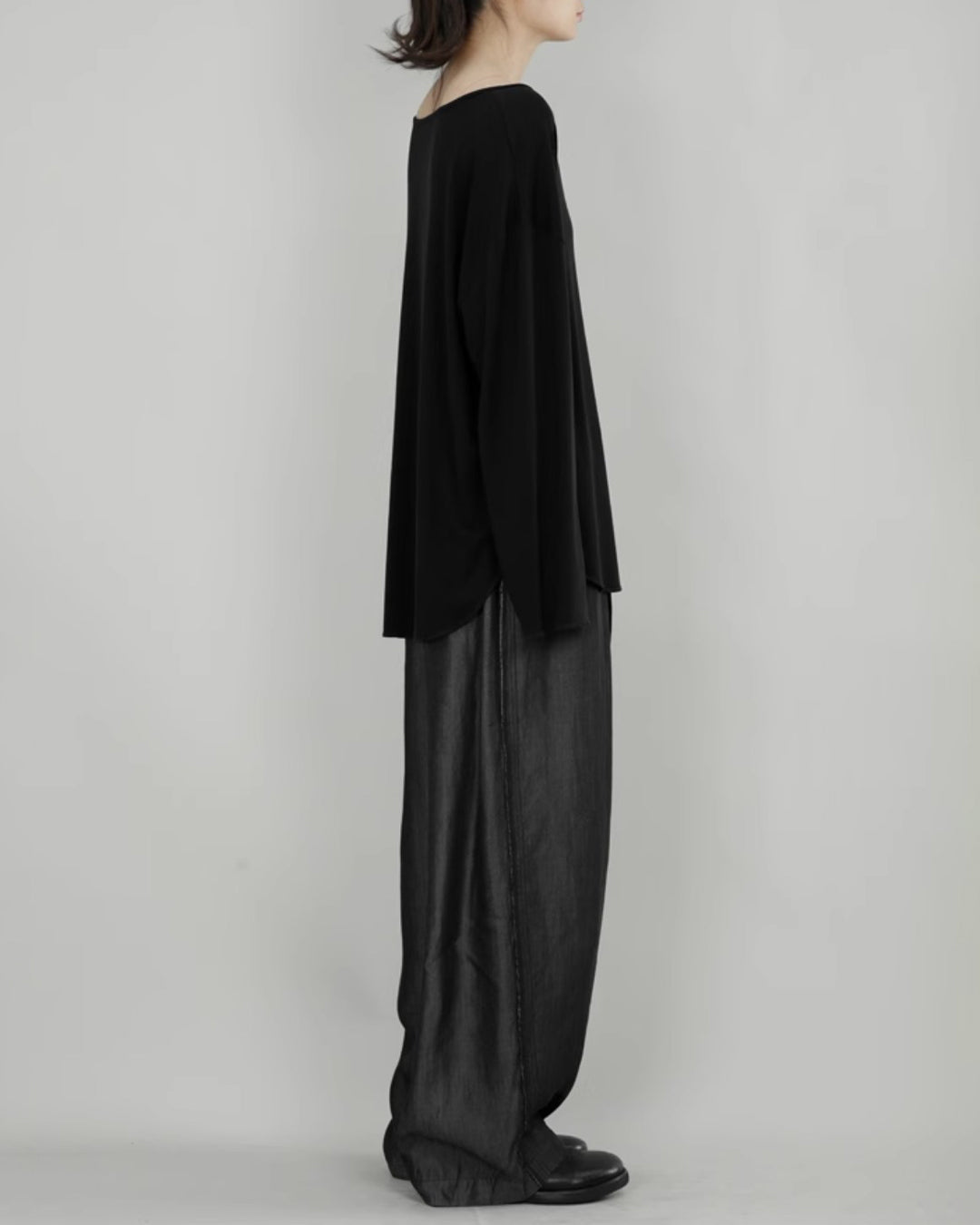 ♠♥SILK-LIKE VOLUME FLOW PANTS