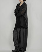 ♠♥SILK-LIKE VOLUME FLOW PANTS