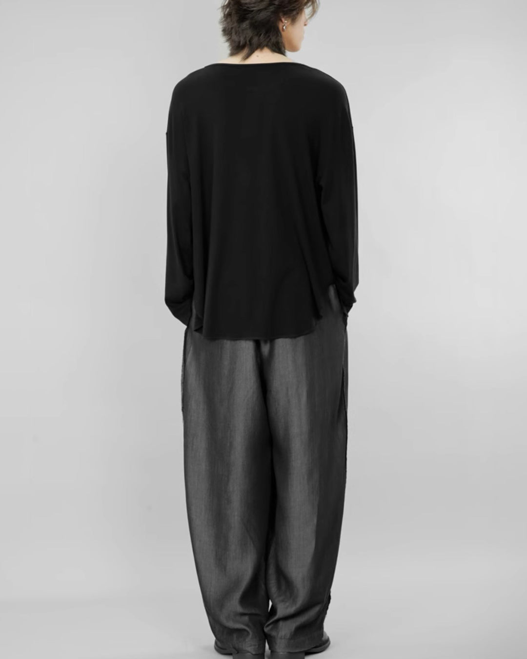 ♠♥SILK-LIKE VOLUME FLOW PANTS
