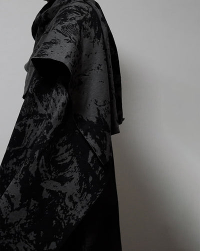 ♠♥WOOL REVERSIBLE PEONY STOLE