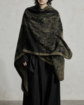 ♠♥REVERSIBLE NATURE PRINT STOLE