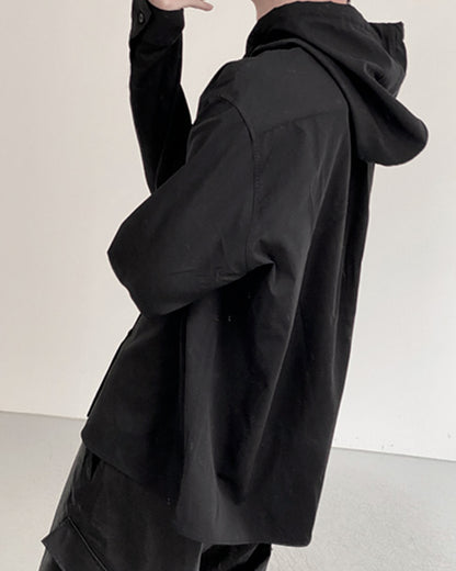 ♠♥HOODED SHIRT