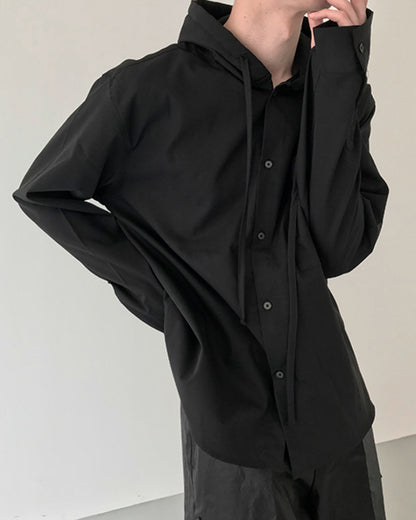 ♠♥HOODED SHIRT