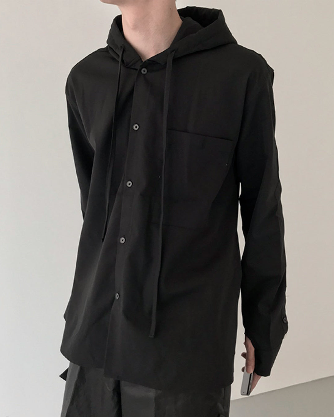 ♠♥HOODED SHIRT