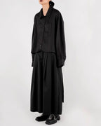 ♠♥COTTON LINEN SHORT LENGTH SHIRT