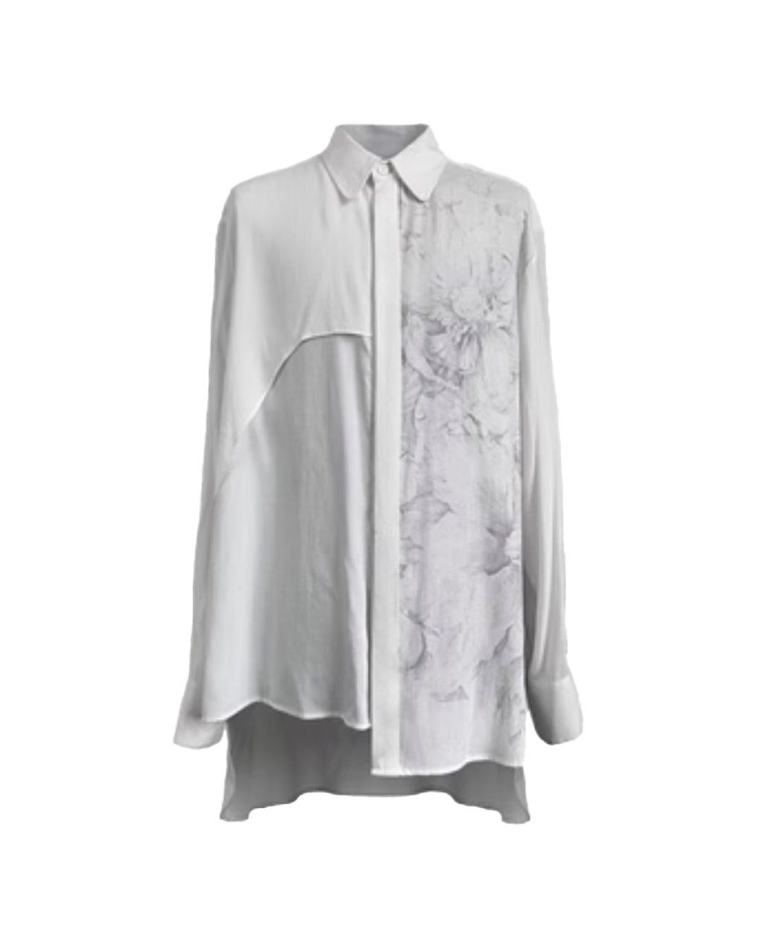 ♠♥PEPNY PRINT ASYMMETRY SHIRT