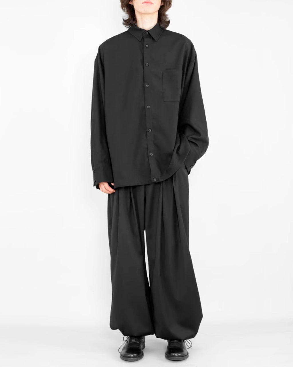 ♠♥LOOP HEM SHIRT JACKET