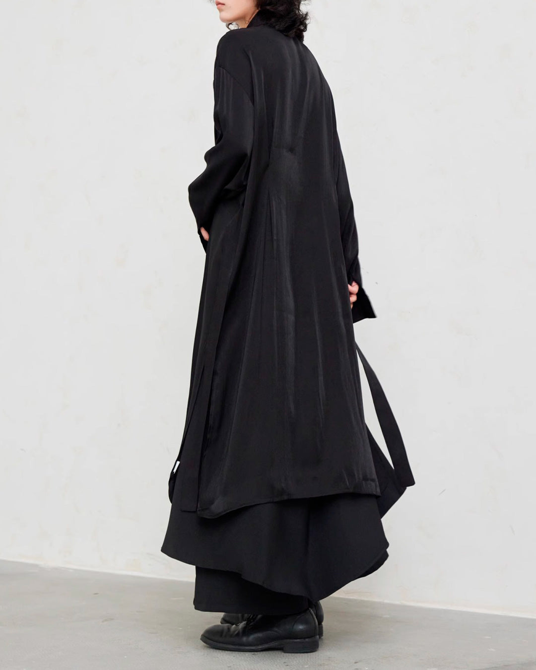 ♠♥WAIST LOOP LONG SHIRT