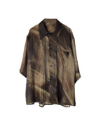 ♠♥SILK-LIKE AIRY GRADATION SHIRT