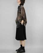 ♠♥SILK-LIKE AIRY GRADATION SHIRT