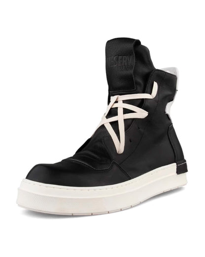 ♠♥PENTAGRAM LACE UP HIGH CUT SNEAKER