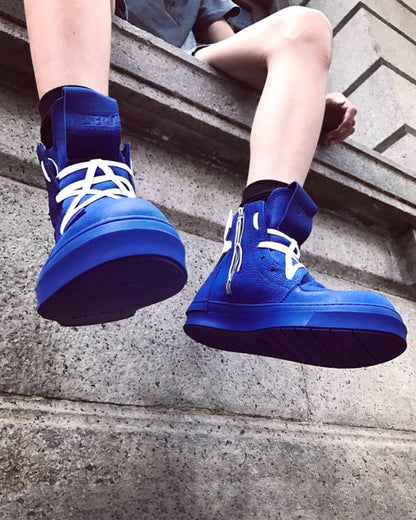 ♠♥PENTAGRAM LACE UP HIGH CUT SNEAKER