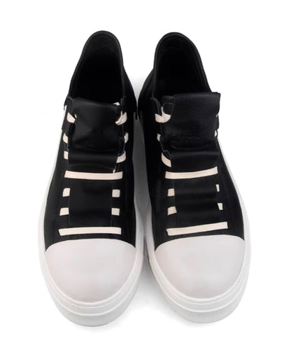 ♠♥LACE UP LOW CUT SNEAKER